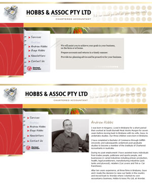 Hobbs and Assoc website